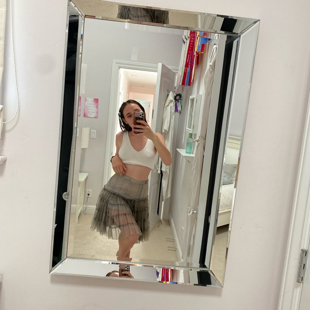 Sheer skirt
